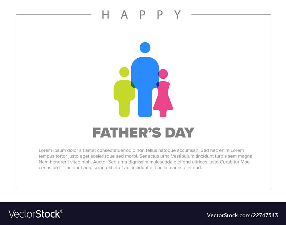 Happy Fathers Day Card Template Throughout Fathers Day Card Template