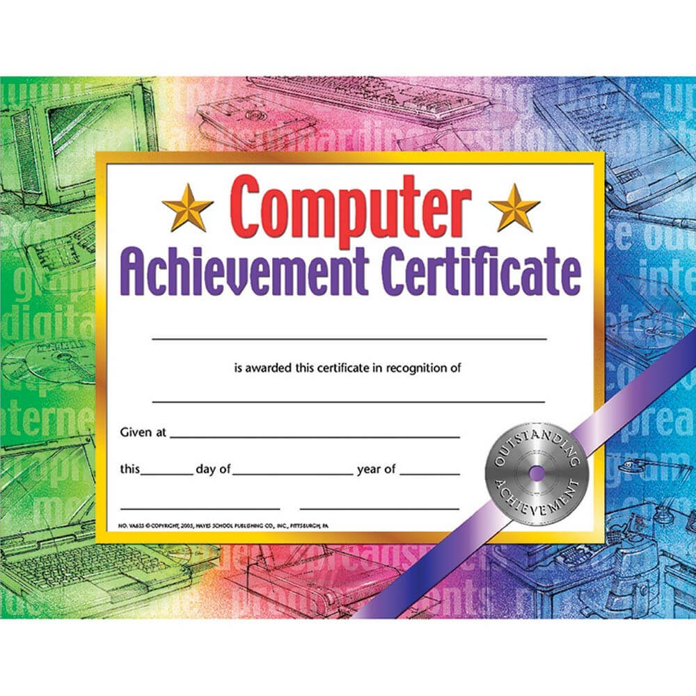 Hayes Certificate Templates ] – Hayes Perfect Attendance In Hayes Certificate Templates