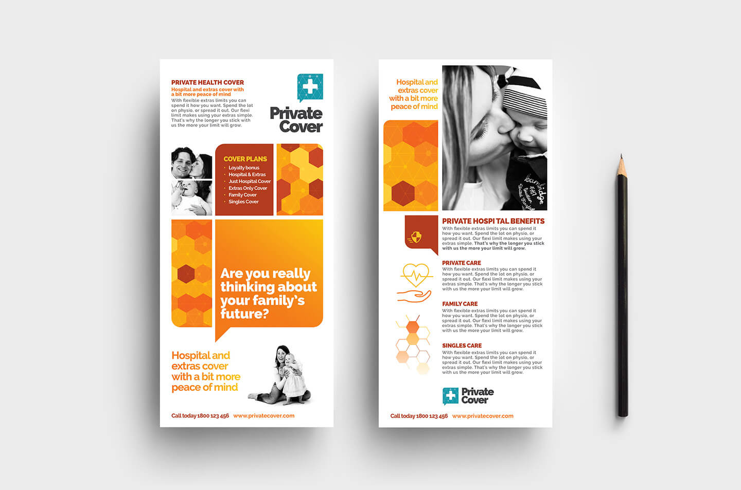 Health Insurance Dl Rack Card Template In Psd, Ai & Vector Throughout Dl Card Template