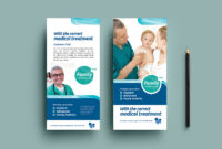 Healthcare Clinic Dl Card Template In Psd, Ai &amp; Vector for Dl Card Template
