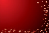Heart Floral Frame Valentine Powerpoint Templates - Black in Valentine Powerpoint Templates Free