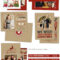 Holiday Card Photoshop Templates For Photographers Regarding Holiday Card Templates For Photographers
