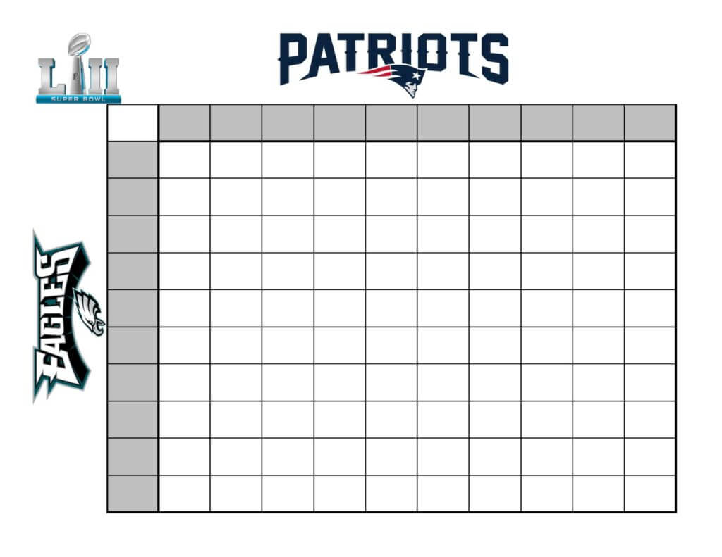 How To Create A (Fun) Super Bowl Betting Chart Within Football Betting Card Template