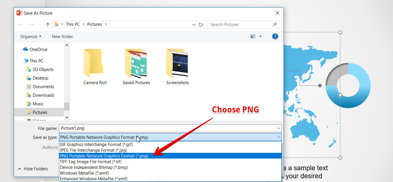 How To Save A Powerpoint Shape To Png With 100% Transparent For How To Save A Powerpoint Template