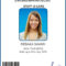 Id Card Designs | Id Card Template, Identity Card Design For High School Id Card Template