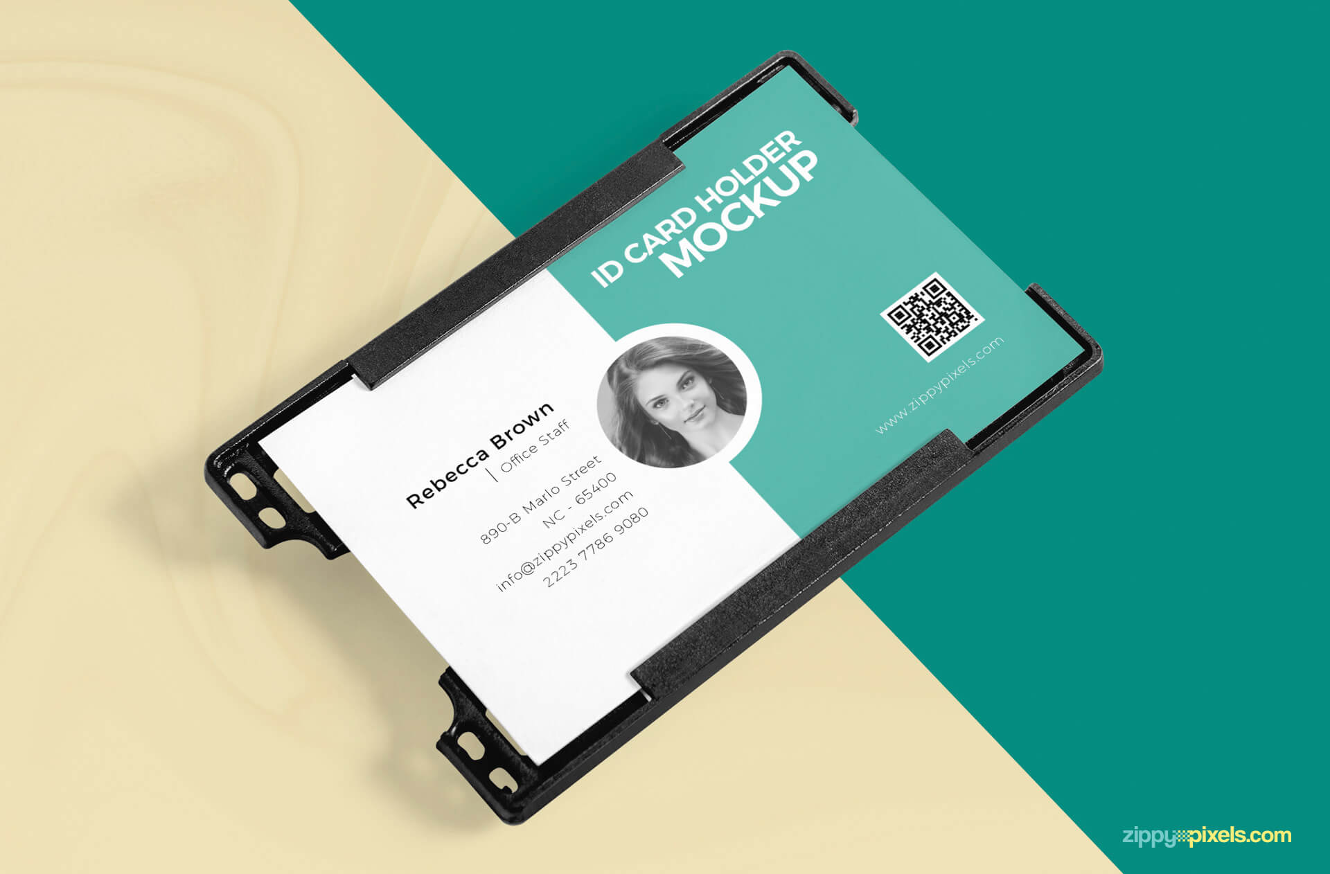 Id Card Holder Mockup | Free Psd Download | Zippypixels Throughout Id Card Design Template Psd Free Download