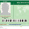 Identification Card Patient Marijuana Stock Vector In Mi6 Id Card Template