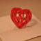 Image Detail For  3D Heart Pop Up Card Template From For Pop Out Heart Card Template