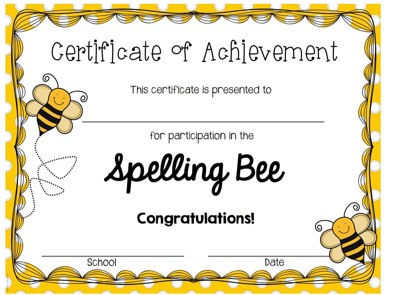 Imagine That!: Search Results For Spelling Bee | Spelling Intended For Spelling Bee Award Certificate Template