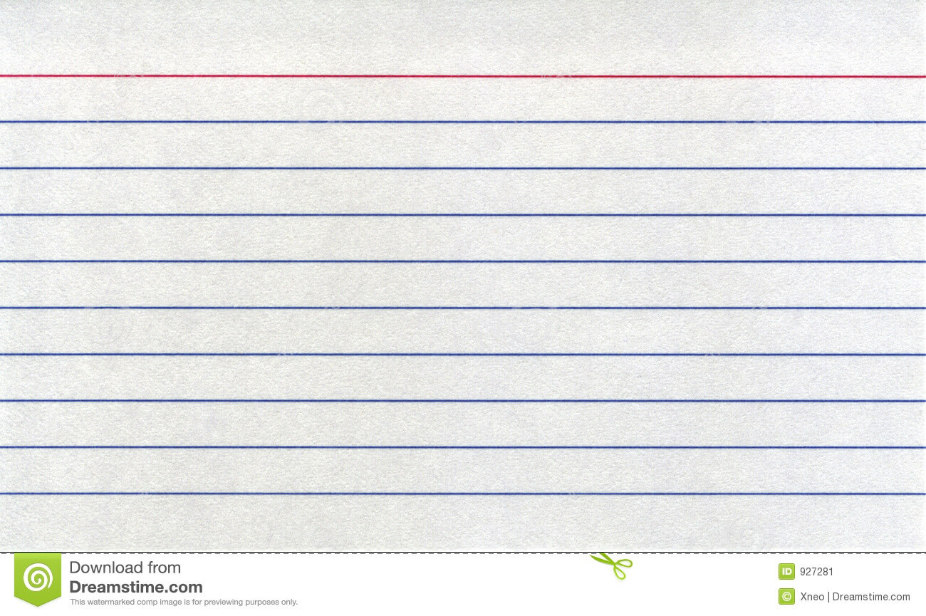 Index Card Stock Image. Image Of Catalog, Postcard With Regard To Blank Index Card Template