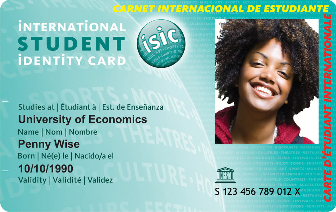 International Student Card Intended For Isic Card Template