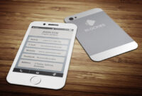 Iphone 6 (35% Off) Business Cardjigsawlab On with Iphone Business Card Template