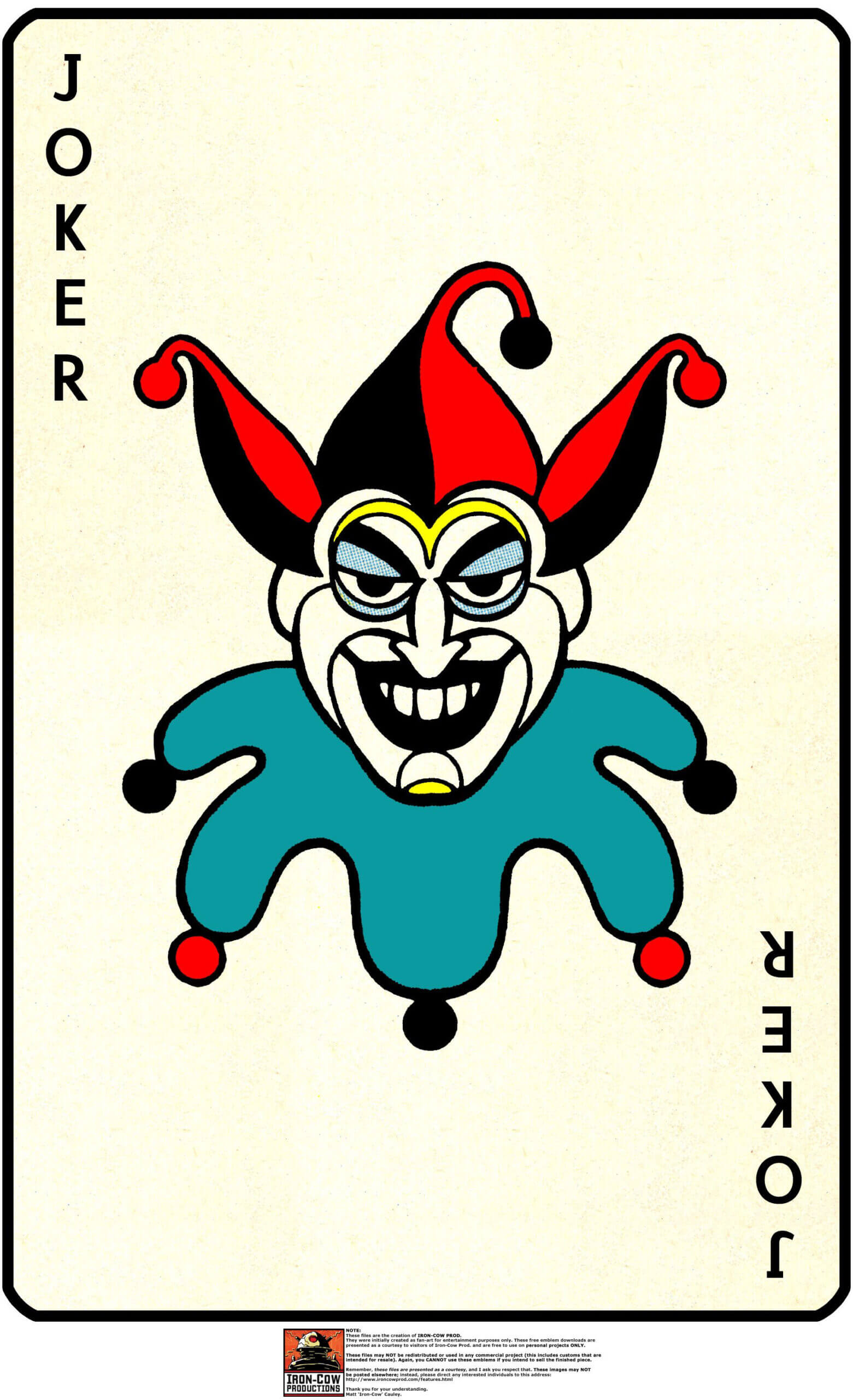 Joker Card Free Download Clip Art – Webcomicms Throughout Joker Card Template