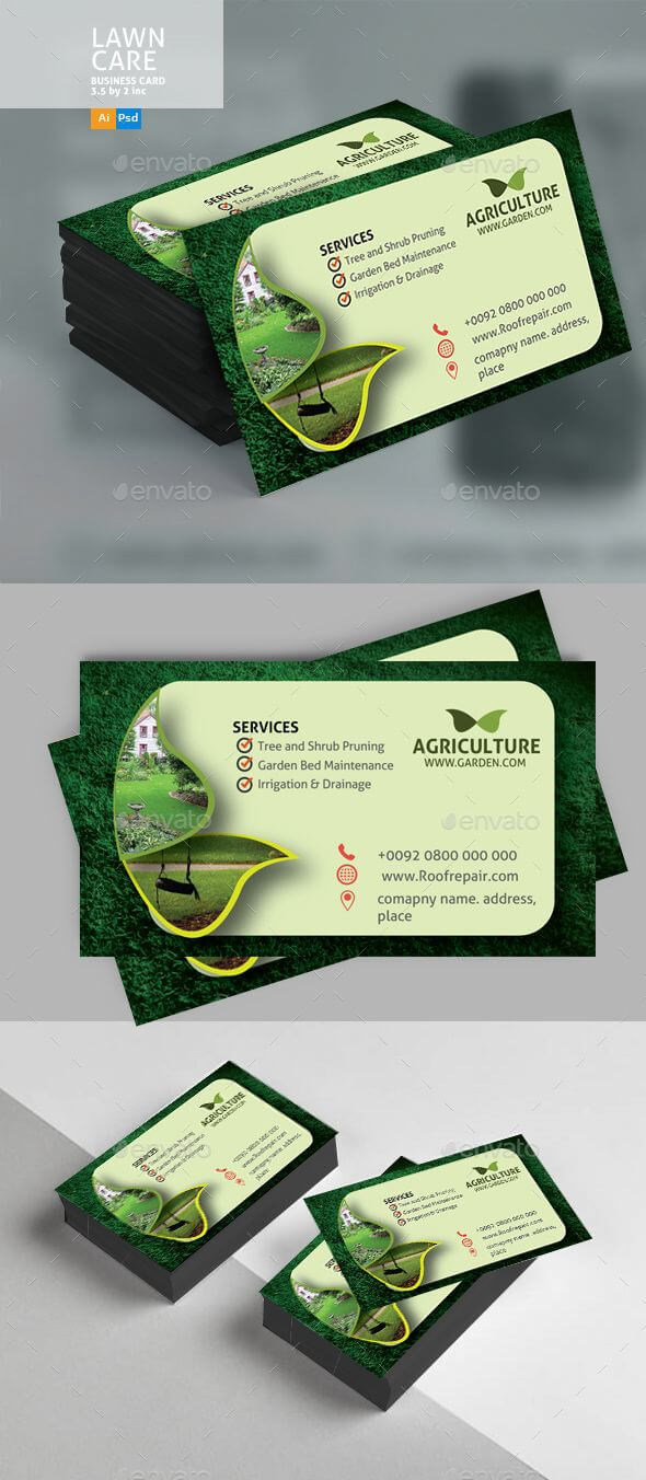Lawn Care #business #card – Business Cards Print Templates Intended For Lawn Care Business Cards Templates Free