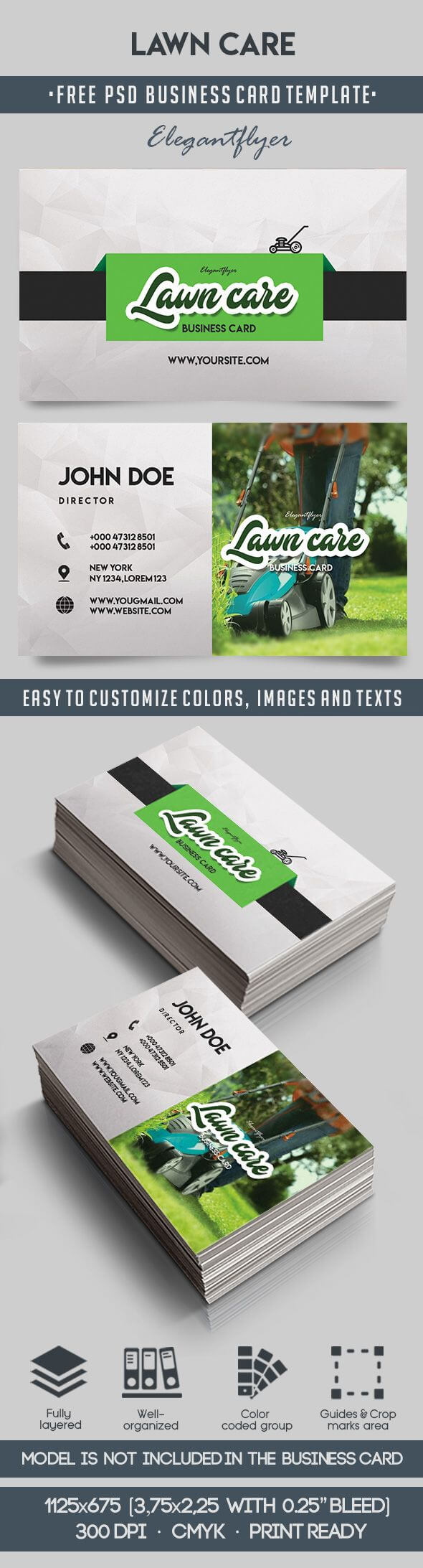 Lawn Care Business Cards Templates Free – Yatay Intended For Lawn Care Business Cards Templates Free
