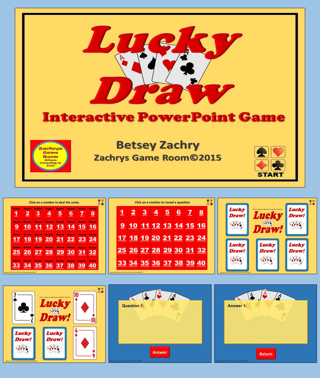Lucky Draw Is A Fun Interactive Educational Powerpoint Game Intended For Powerpoint Template Games For Education