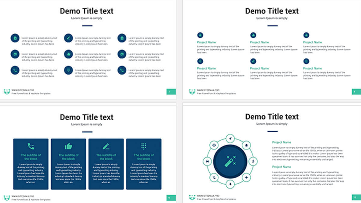Marketing Plan Free Powerpoint Template – Powerpointify Throughout Project Schedule Template Powerpoint