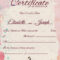 Marriage Certificate Templates – Yatay.horizonconsulting.co With Certificate Of Marriage Template