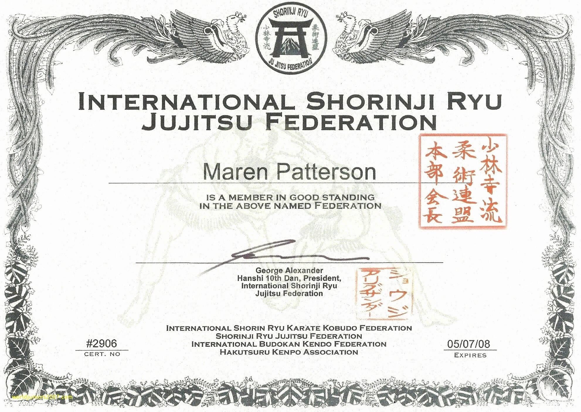 Martial Arts Gift Certificate Template Karate Certificates With Free Art Certificate Templates