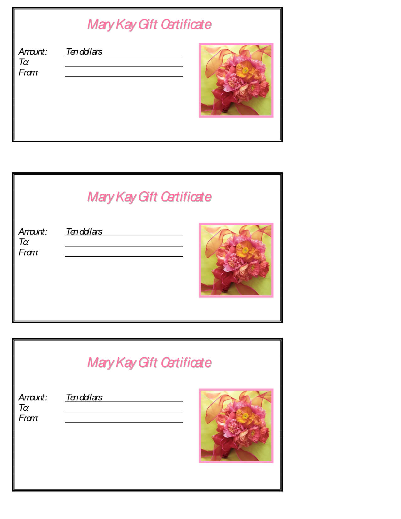 Mary Kay Gift Certificate Template This Is Your Index.html Within Mary Kay Gift Certificate Template