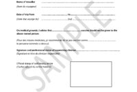 Medical Letter Of Exemption Yellow Fever Zone in Certificate Of Vaccination Template