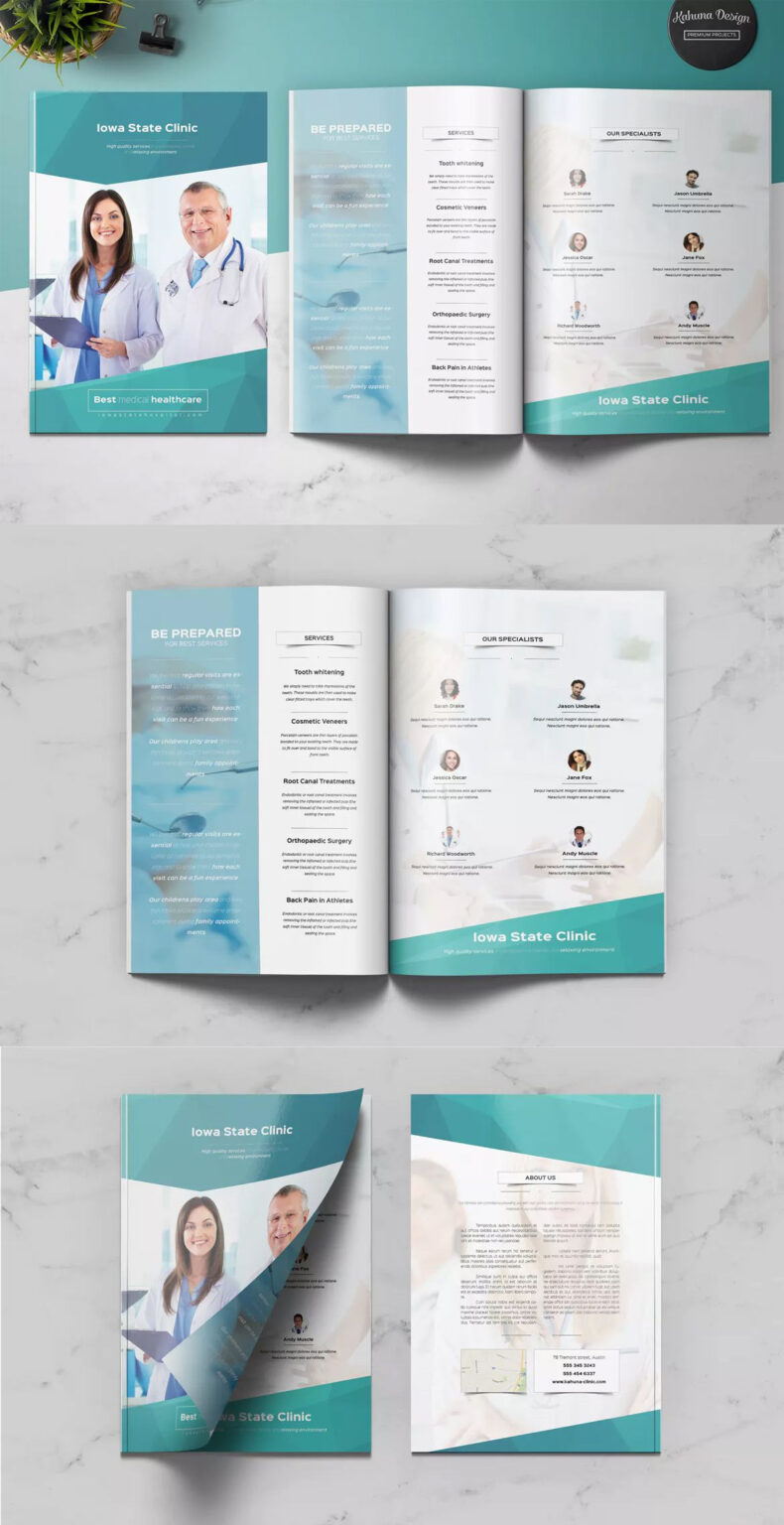 Letter Size Brochure Template