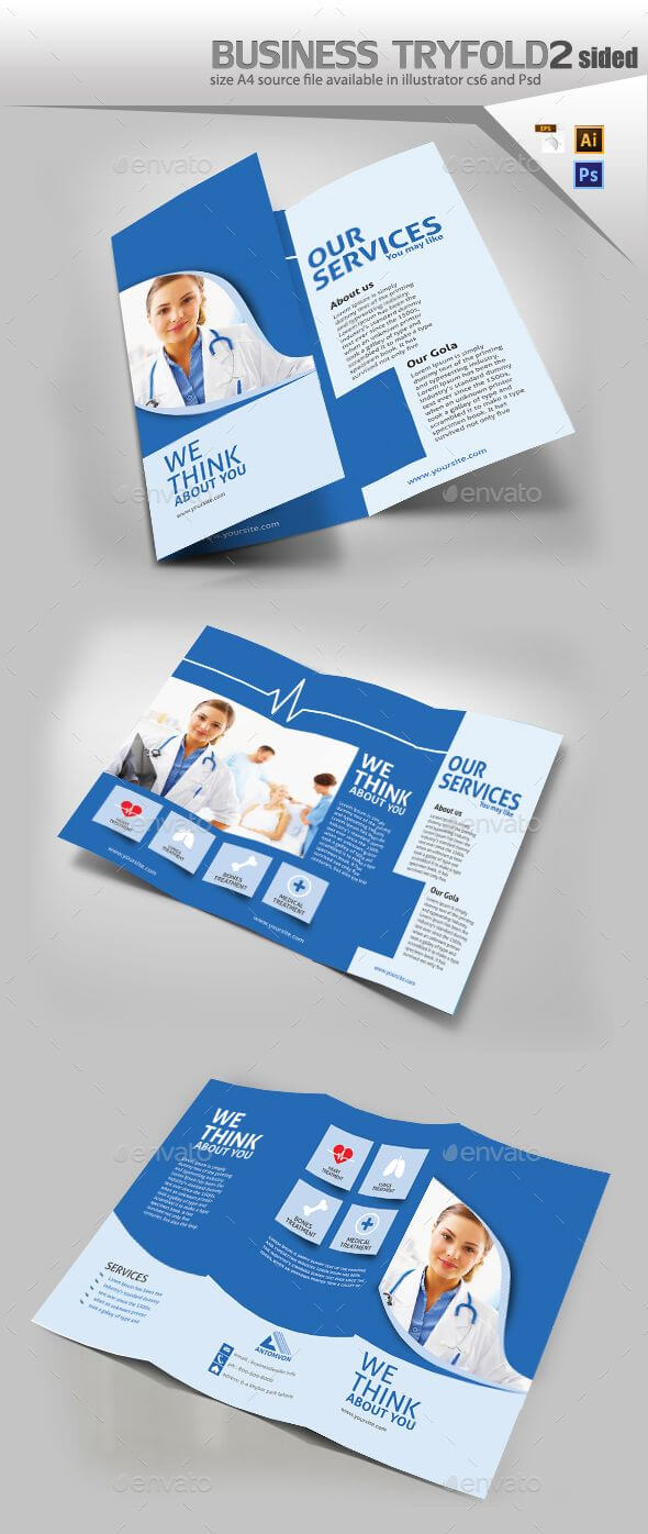 Medical Trifold Brochure | Graphics | Brochure Design Throughout Medical Office Brochure Templates