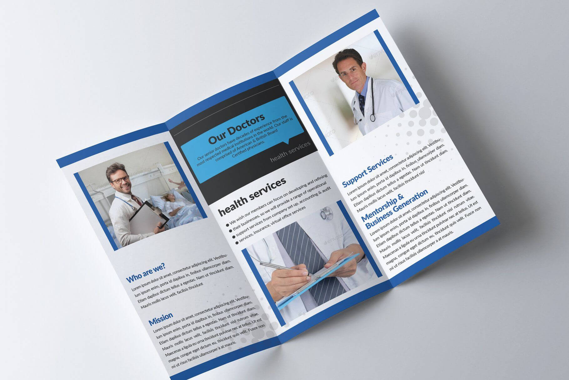 Medical Trifold Brochure #trifold#medical#templates#brochure In Medical Office Brochure Templates
