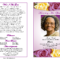 Memorial Service Programs Sample | Choose From A Variety Of Throughout Memorial Card Template Word