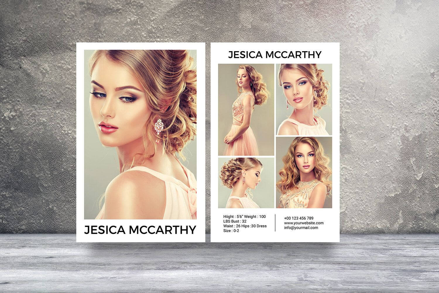 Modeling Comp Card | Fashion Model Comp Card Template Intended For Comp Card Template Download