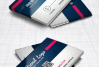 Modern Business Card Design Template Free Psd | Modern within Web Design Business Cards Templates