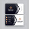 Modern Company Visiting Card Template | Free Business Card With Designer Visiting Cards Templates