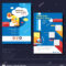 Modern Flat Design Flyer Template For Social Media Concept Within Social Media Brochure Template