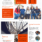 Modern Orange College Tri Fold Brochure Template With Regard To Student Brochure Template