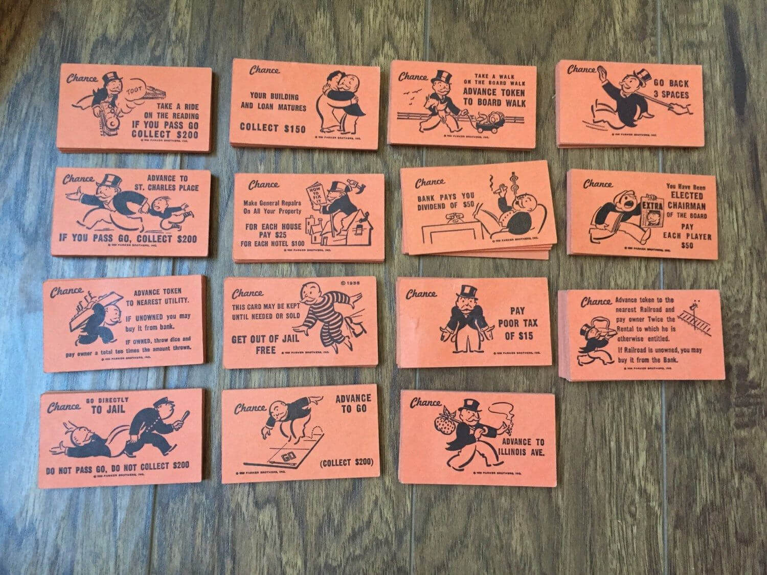 Monopoly Chance Cards Set Of 15 | Monopoly, Cards, Templates Within Monopoly Chance Cards Template