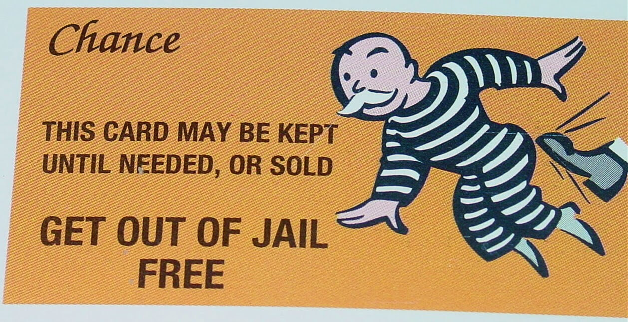 Monopoly Get Out Of Jail Free Card Template ] - Monopoly Get Inside Get Out Of Jail Free Card Template