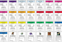 Monopoly+Property+Cards+Template | Monopoly Cards, Printable throughout Monopoly Property Cards Template