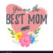 Mothers Day Greeting Card Template Inside Mom Birthday Card Template