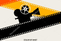 Movie Film Festival Poster Template Design Modern Retro pertaining to Film Festival Brochure Template