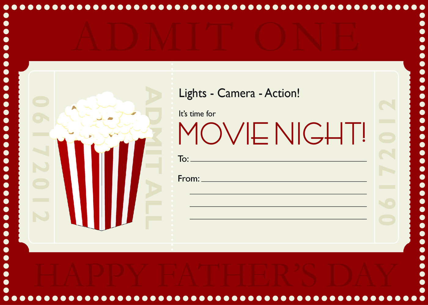 Movie Gift Certificate Templates | Gift Certificate Templates Intended For Movie Gift Certificate Template