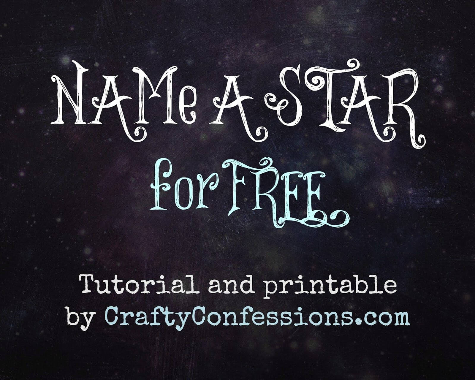 Name A Star For Free With This Awesome Tutorial And Template With Star Certificate Templates Free