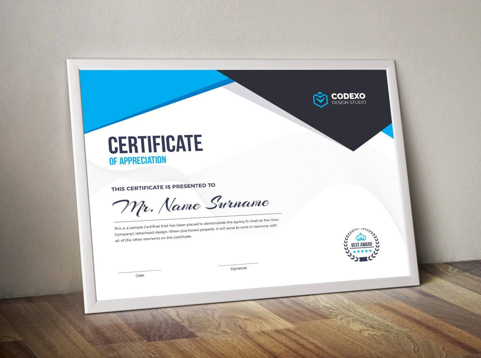 Nemesis Professional Landscape Certificate Template 000847 Regarding Landscape Certificate Templates