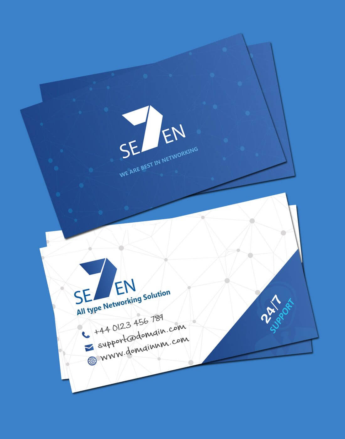 Networking Business Card Template | Card Templates, Business With Regard To Networking Card Template