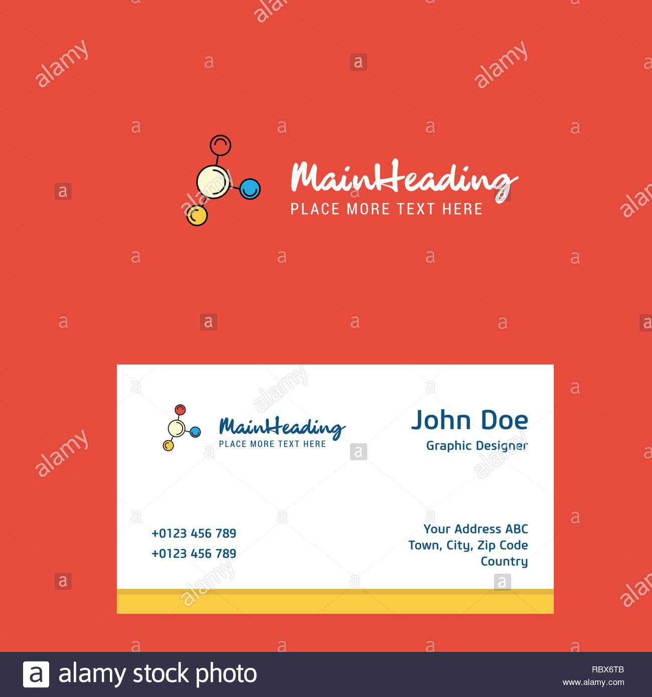 Networking Logo Design With Business Card Template. Elegant In Networking Card Template