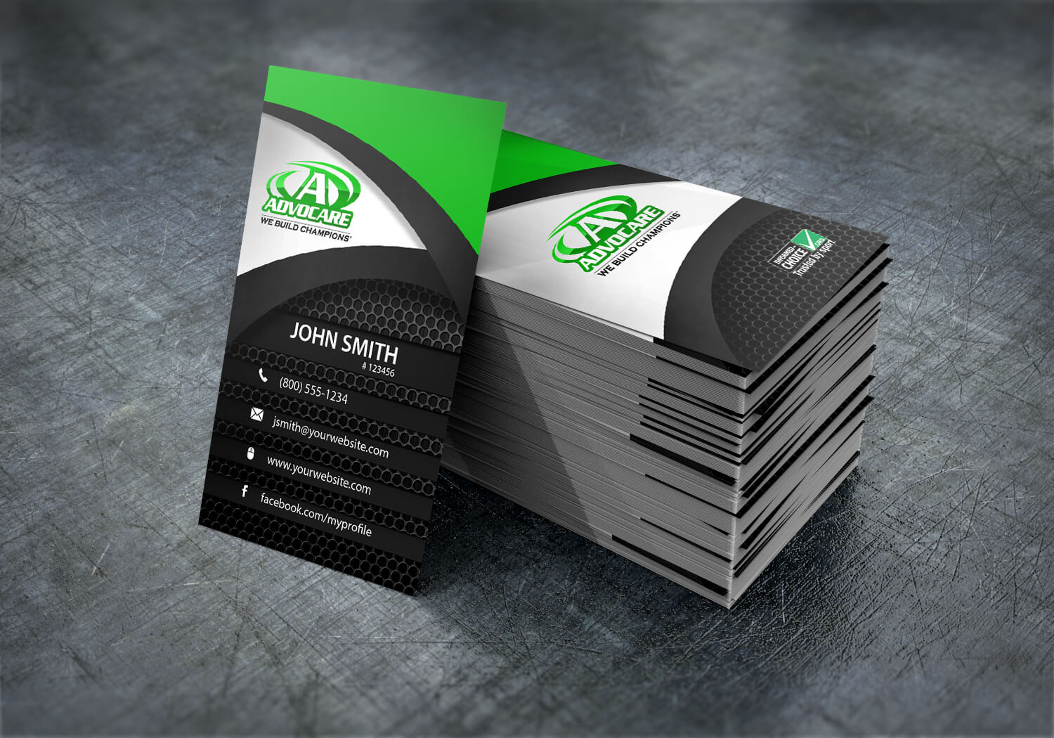 New Cards Are Here For Advocare Distributors! #mlm #advocare Inside Advocare Business Card Template