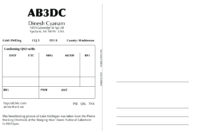 New Qsl Cards Design – Ab3Dc's Ham Radio Blog pertaining to Qsl Card Template