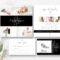 Newborn Photography Referral Card + Matching Business Card Intended For Photography Referral Card Templates