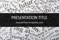 Newspaper Powerpoint Template Is Free Template That You Can intended for Newspaper Template For Powerpoint