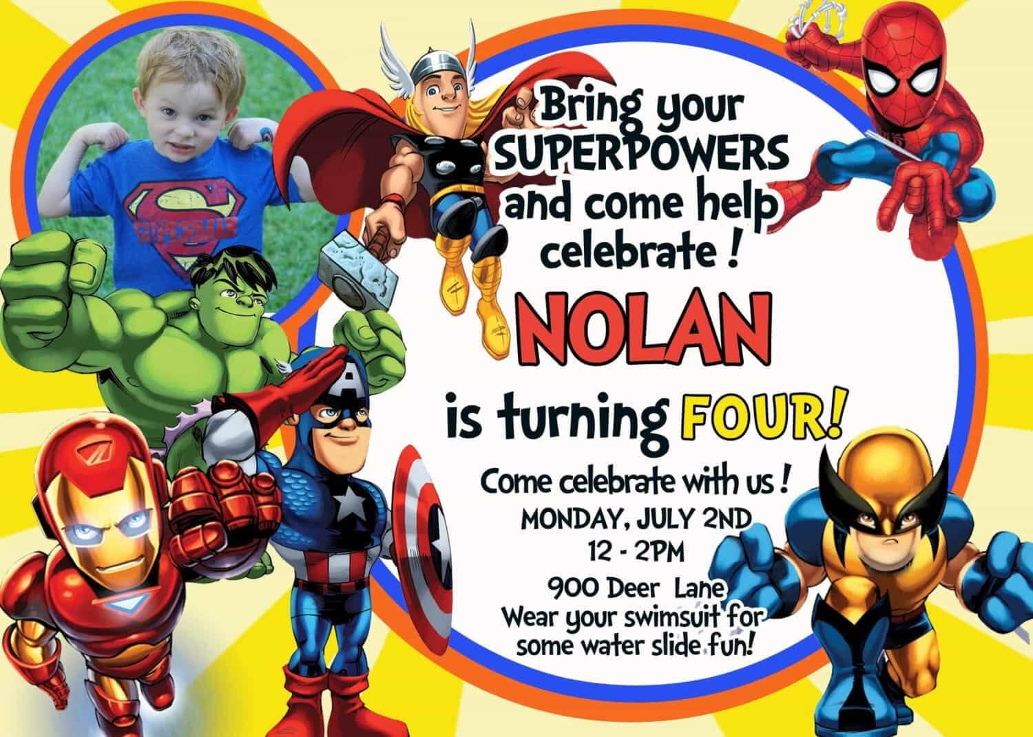 Nice Tips For Choosing Avengers Birthday Invitations Free In Avengers Birthday Card Template