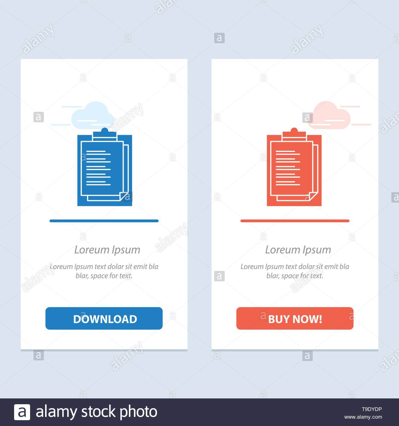 Notepad, Report Card, Result, Presentation Blue And Red Throughout Result Card Template